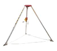 Portable Electric Winch Stand - Aluminum Alloy with Self-Locking Safe Wire Winch for Lifting (Standard Sle) - Ideal for Outdoor DIY and Emerncy Use