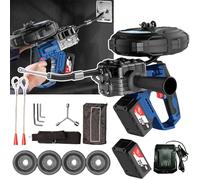 Portable Electric Wire Threading Machine with Brushless Motor and Battery Power for Easy Wire Stringing Across Walls