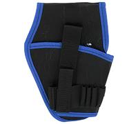 Portable Electrical Tool Bag Waist Hanging Pack Multifunction Drill Holder Holst Pouch Durable Polyester Waist Tool Belt for Electricians Carpenters Handymen 10.2 x 5.9 Inches (Blue)