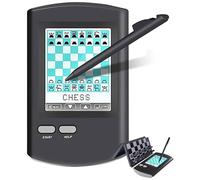 Portable Electronic Chess Set with HD LCD Screen and Stylus, AI Learning Modes for Beginners to Advanced Players, Ideal Travel Gift