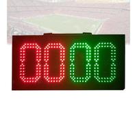 Portable Electronic Football Substitution Board, Single or Double-Sided Referee Display for Training Matches and Games