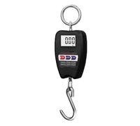 Portable Electronic Luggage Scale, Multifunctional Digital Scales, LCD Display Travel High Accurate Handheld Weighing Tool Multiple Functions(Black)