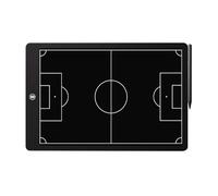 Portable Electronic Magnetic Basketball Tactical Display Board, Reusable Football Whiteboard, with Stylus and Magnetic Pieces, One-Click Clear/Lock, for Training(Soccer)