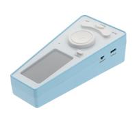 Portable Electronic Metronome for Piano Guitar, Blue ABS Pyramid | Metronome for Piano, Adjustable Beat Speed, Volume Control, Battery Powered, USB Cable Included