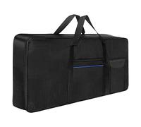 Portable Electronic Piano Cover Case Universal Padded for Church Concert 61 Keys black