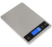 Portable Electronic Scale, High-Precision Digital Kitchen Scale, User-Friendly Design, Suitable For Multiple Scenarios,Silver-10kg/1g