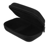 Portable Electronics Bag Black Eva Oxford Cloth Hard Shell Case | School Season Decor, Travel Pouch Bag for Power Banks and Headphones, Resistant to Deformation