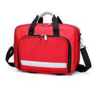 Portable Emergency Shoulder Bag Trauma First Aid Kit Organizer with Handle for Home Office and Outdoor Adventures