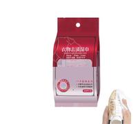 Portable Emergency Stain Removal Wet Wipes, Clothes Stain Removal Wipes, Individual Wrapped Cleaning Wipe, Emergency Stain Rescue Stain Remover, for Cleaning Clothes Shoes (1 Box)