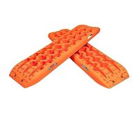 Portable Emergency Traction Tracks, Off Road Tire Traction Recovery Boards Multicolor 41.7x12.2x2.4in 2 Pcs(Orange,41.7x12.2in)