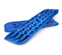 Portable Emergency Traction Tracks, Recovery Traction Boards Multicolor 41.7x12.2x2.4in Pack Of 2/4/6 Pcs(Blue,41.7x12.2in)
