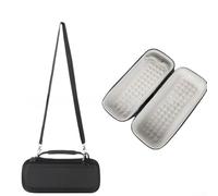 Portable EVA Storage Case with and Dust Resistance for Bose For SoundLink Plus Speaker, Includes Additional Compartments for Organizing Cables and Small Accessories (Black)