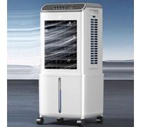 Portable Evaporative Air Cooler, 10L Swamp Cooler Fan with 24H Timer, 3 Speeds & 3 Modes, Quiet for Indoor Outdoor Use