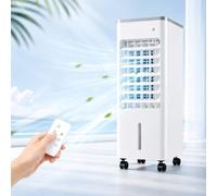 Portable Evaporative Air Cooler, 6L Water Tank Swamp Cooler Remote Control