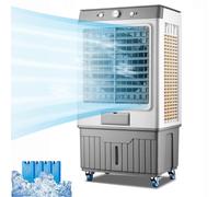 Portable Evaporative Air Cooler Fan with Ice for Home & Commercial Use, Energy Efficient Cooling Fan