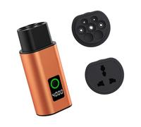 Portable EVs Car Power Converter 220V Outlet Adapter for Home Appliances Camping and Emergencies Use Multifunctional EVs Discharge with Overload Protections for Outdoor Activity and Household