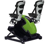 Portable Exercise Bike, Rehabilitation Mini Under Desk Elliptical Electric,Hand Foot Pedal Trainer Elderly Bicycle Exerciser Suitable for Home Bed Wheelchair Fitness Ellipse Leg Exerciser