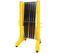 Portable Expandable le Fence with Wheels - Traffic Ber for Events, Parking, Schools & Construct - Reliable, Easy-to-Use Safe Solut for Crowd Control & Traffic Ma...