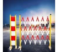 Portable Expandable Retractable Barrier for Crowd Control, Driveway Safety, and Outdoor Traffic Management