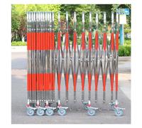 Portable Extenble Traffic Barricade with WheeVersatile Crowd Control Barrier for Parking Lots Schoo Mal Events & Traffic ManagementFlexible Safety Fence