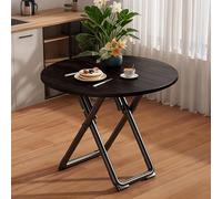 Portable Extendable Dining Table - Modern Farmhouse Design, Space-Saving Round/Square for Indoor & Outdoor Use