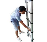 Portable Extension Ladder Telescopic Ladder Telescopic Extension Ladders for 26ft 23ft 20ft 18.5ft 16.5ft 15ft 10ft 8.5ft Home Roof, Aluminum Telescoping Ladder for RV Household Outdoor Work, Load 330