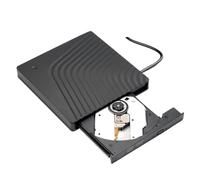 Portable External USB3.0 DVD Burner RW CD Writer Slim Optical Drive Reader Player Tray Type For PC Laptop Clear Picture Quality Stable Audio