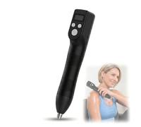 Portable Extracorporeal Shockwave Therapy Device, Handheld Quiet E-D Shock Wave Machine,OLED Display, 3-Level Adjustment, for Body Muscle Relaxation & Sports Rehab