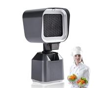 Portable Extractor Hood with Adjustable Height and Angle, 2 Gears Mode, Removable and Washable Double Filter for Small Kitchens, Dormitories, Home, Camping