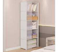Portable Fabric Wardrobe Closet Dustproof with Shelves for Bedroom Storage - Ideal for Dresses Bags Toys Shoes - Space-Saving Portable Rack