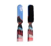 Portable Face Hair Cleaning Brush Soft Bristles Hair Comb Beard Care Accessory For Home Office And Travel Use