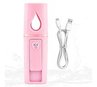Portable Facial Humidifier, USB Cooling Spray Diffuser, 10.2x3.2x3.1cm ABS Steamer, Compact Personal Accessory for Rejuvenating Skin and Maintaining Optimal Moisture Levels