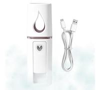 Portable Facial Humidifier, USB Cooling Spray Diffuser, 10.2x3.2x3.1cm ABS Steamer, Compact Personal Accessory for Rejuvenating Skin and Maintaining Optimal Moisture Levels