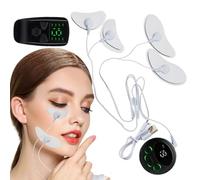 Portable Facial Massager - Silent EMS Toning | Microcurrent Stimulator Device for Shaping the Face with Lightweight Lifting V-Shape Skin Care Daily Use Travel To Ca