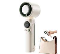Portable Fan - Adjustable Mini Fan | Maximum Autonomy | Pocket Fan Powered by Battery, Folding Personal Fan Powered by Rechargeable Cooling