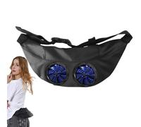 Portable Fan: Body Cooling Devices, Personal Fanny Pack with Hands- , USB Powered, Powerful Airflow, Waist Fan, Portable Personal Fan, ma