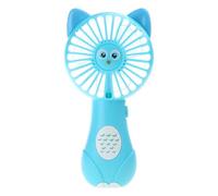 Portable Fan Cooling Fans Cute Design Powered By AA-Batteries Small Cooler Sports Fan Cute Ears Portable Handheld Cartoon Pattern Fans Battery Powered For Home And Travel