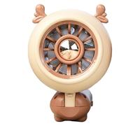 Portable Fan - Cute Bear Foldable Travel Fan, Rechargeable Mini Wind Blower for Desk Gym Workout Kids Home Office, Compact Usb Cooling Device for Camping Hiking Commuting Outdoor Activities