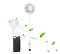 Portable Fan - Flexible Neck USB Air Fan, Multi Position Personal Cooling Tools, Energy Efficient Mini Breeze Generator, Silent Accessory | Travel Friendly For Tent, Car, Beach, Outdoor Activities