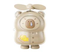 Portable Fan for Travel,Personal Capybara Blowing Accessory - Portable Quiet USB Charging Handheld Fan for Kids Adults Indoor Desk School Outdoor Camping Travel