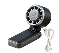 Portable Fan Handheld Foldable Cooling Turbo 3600mAh 5 | Portable Neck Fan for Indoor Home Office Work Bedroom Outdoor Beach Holiday Camping