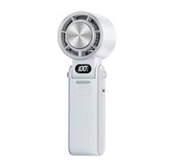 Portable Fan - Mini Fan - Portable Fan | Velocità Continua, Potente, Regolabile, Pieghevole, Accessorio Di Raffreddamento Per Appassionati Di Sport, Scrivania