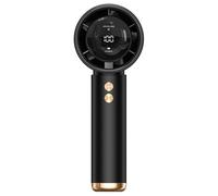 Portable Fan - Rechargeable Turbo Fan | Portable Portable Fans | Powerful Wireless Air Cirlator, Battery, Digital Display, Low Noise Makeup Cooler For Women