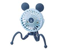 Portable Fan USB Baby Stroller Fan Clip on Fan Mini Tripod Fan for Baby Stroller Car Seat Traveling, Baby Fan, Pram Fan Stroller, Mini Stroller Fan
