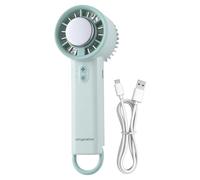 Portable Fan with Ice Compressor - 3 - Shift Personal Fan for CampSite & Travel | Folding and Light for Desk, Hiking and | Rechargeable USB Power Supply for Studies