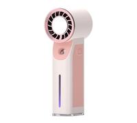 Portable Fan with Mist | 1800mAh 5 Speeds | Handheld Personal Fan with Mist Spray | for Summer Night Makeup Outdoor Beach Camping Backyard Home Office Patio Travel