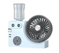 Portable Fan with Mist USB Rechargeable Cooling Table Air Circulator