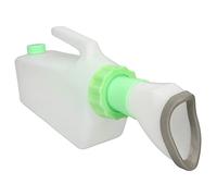 Portable Female Urinal Bottle, 1000ml Capacity Urine Bottle with Spill Proof Lid for Women, Bedside Pee Bottle for Elderly, Bedridden, Patients in Bed, for Travel and Long Hours