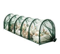 Portable Fence for Hens, Chicks and Chickens | Quick Install Flexible Portable - Outdoor Garden Poultry Tunnel | for Ducks, Geese, Small Pets, Chicks, Quails and Po