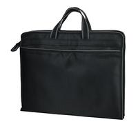 Portable File Bag Zipper Document Organizer Bag Expanding Oxford Briefcase Folder Organizer Files Storage Pouch for Business, Office, Travel